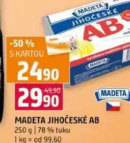 Terno MADETA JIHOČESKE AB 250 g 78% tuku nabídka