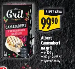Albert Albert Camembert na gril nabídka