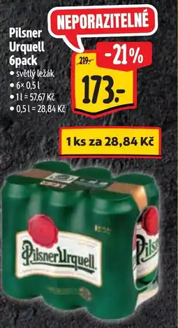 Albert Pilsner Urquell nabídka