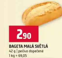 Terno BAGETA MALÁ SVĚTLÁ 42 g pečivo dopečené nabídka