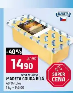 Terno MADETA GOUDA BÍLÁ 48% tuku nabídka