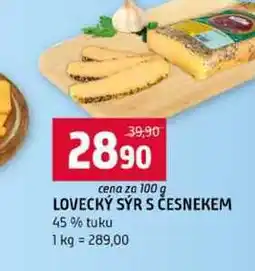 Terno LOVECKÝ SÝR S ČESNEKEM 45% tuku nabídka