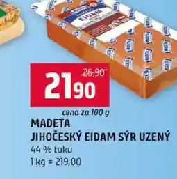Terno MADETA E JIHOČESKÝ EIDAM SÝR UZENÝ 44% tuku nabídka
