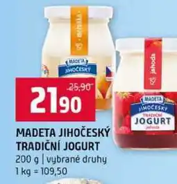 Terno MADETA JIHOČESKÝ TRADIČNÍ JOGURT 200 g vybrané druhy nabídka