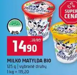 Terno MILKO MATYLDA BIO 125 g vybrané druhy nabídka