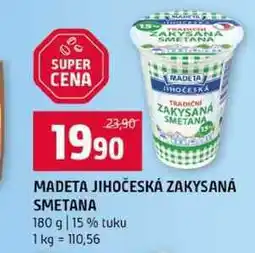 Terno MADETA JIHOČESKÁ ZAKYSANÁ SMETANA 180 g 15% tuku nabídka