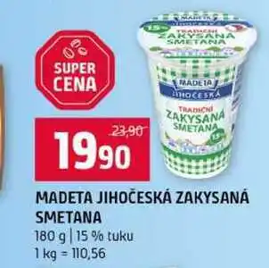 Terno MADETA JIHOČESKÁ ZAKYSANÁ SMETANA 180 g 15% tuku nabídka