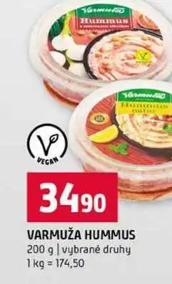 Terno VARMUŽA HUMMUS 200 g vybrané druhy nabídka