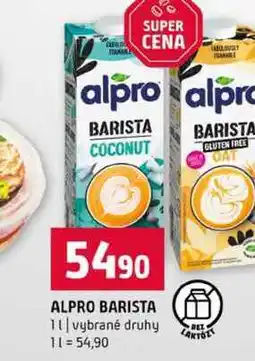 Terno ALPRO BARISTA vybrané druhy nabídka