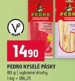 Terno PEDRO KYSELÉ PÁSKY 80 g vybrané druhy nabídka