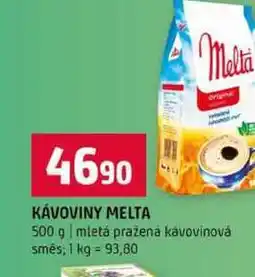 Terno KÁVOVINY MELTA 500 g mletá pražená kávovinová smes nabídka