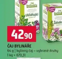 Terno ČAJ BYLINÁŘE 64 g bylinný čaj vybrané druhy nabídka