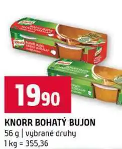 Terno KNORR BOHATÝ BUJON 56 g vybrané druhy nabídka