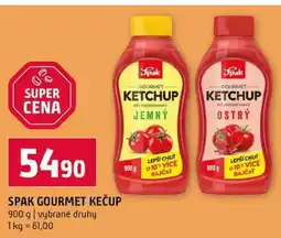 Terno SPAK GOURMET KEČUP 900 g vybrané druhy nabídka