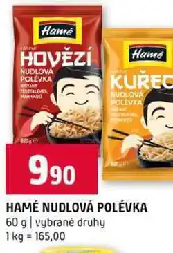 Terno HAMÉ NUDLOVÁ POLÉVKA 60 g vybrané druhy nabídka