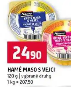 Terno HAMÉ MASO S VEJCI 120 g vybrané druhy nabídka