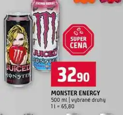 Terno MONSTER ENERGY 500 ml vybrané druhy nabídka