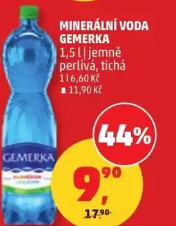Penny Market Minerální voda gemerka nabídka