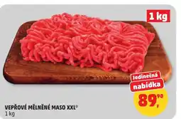 Penny Market Vepřové mělněné maso xxl nabídka