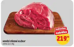 Penny Market Hovězí přední kližka nabídka
