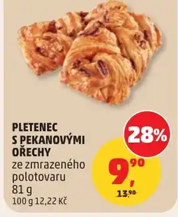 Penny Market Pletenec s pekanovými ořechy nabídka