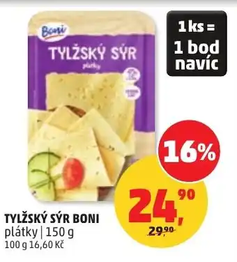 Penny Market Tylžský sýr boni plátky nabídka