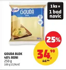 Penny Market Gouda blok 48% boni nabídka