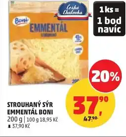 Penny Market Strouhaný sýr emmentál boni nabídka
