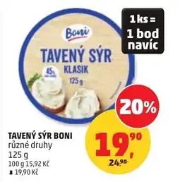 Penny Market Tavený sýr boni nabídka