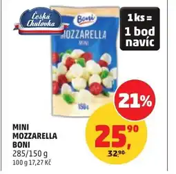 Penny Market Mini mozzarella boni nabídka