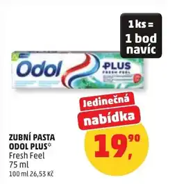 Penny Market Zubní pasta odol plus nabídka