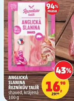 Penny Market Anglická slanina reznikuv talir nabídka