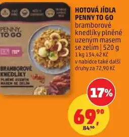 Penny Market Hotová jídla penny to go nabídka
