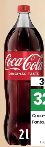 Kubík potraviny Coca-Cola, Fanta, Sprite nabídka