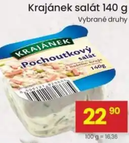 Kubík potraviny Krajánek salát nabídka