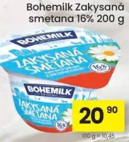 Kubík potraviny Bohemilk Zakysaná smetana 16% nabídka