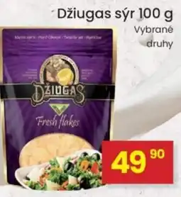 Kubík potraviny Džiugas sýr nabídka