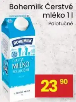 Kubík potraviny Bohemilk Čerstvé mléko nabídka