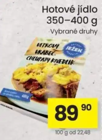 Kubík potraviny Hotové jídlo nabídka