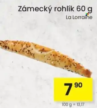 Kubík potraviny Zámecký rohlík nabídka