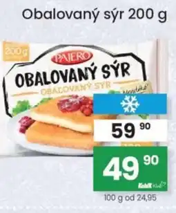 Kubík potraviny Obalovaný sýr nabídka