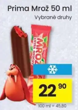 Kubík potraviny Prima Mrož nabídka