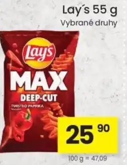 Kubík potraviny Lay's nabídka