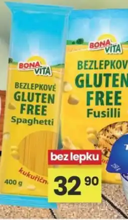 Kubík potraviny Bona Vita Těstoviny nabídka