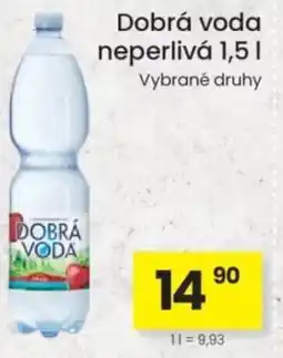 Kubík potraviny Dobrá voda neperlivá nabídka