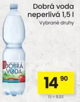 Kubík potraviny Dobrá voda neperlivá nabídka