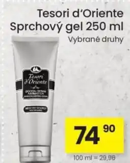 Kubík potraviny Tesori d'Oriente Sprchový gel nabídka
