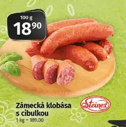 COOP TIP Zámecká klobása s cibulkou nabídka