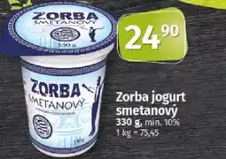 COOP TIP Zorba jogurt smetanový nabídka