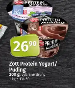 COOP TIP Zott Protein Yogurt/ Puding nabídka